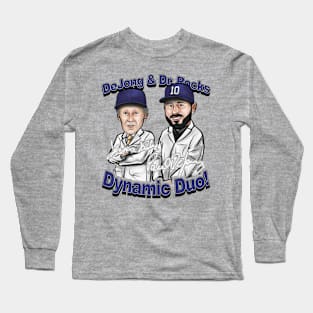 Paul DeJong & Dr. Rocks Toronto Cartoon Long Sleeve T-Shirt